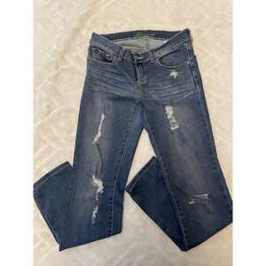 Garage Dynamite Womens Distressed Stretch Skinny Jeans Womens size 26